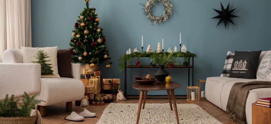 Amazing,And,Cozy,Christmas,Living,Room,Interior,With,Modular,Sofa,